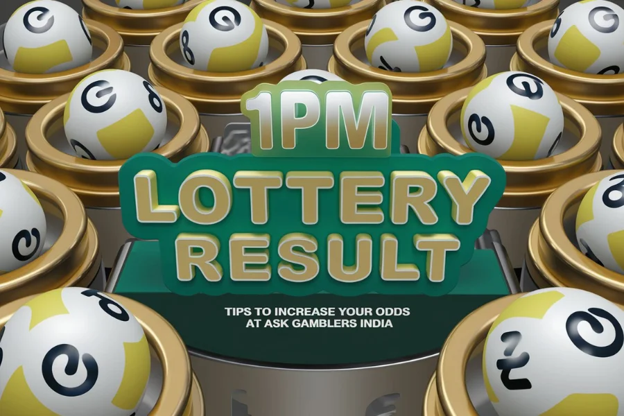 1 pm lottery result