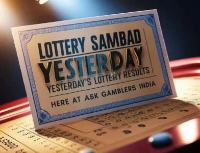 Lottery Sambad Yesterday
