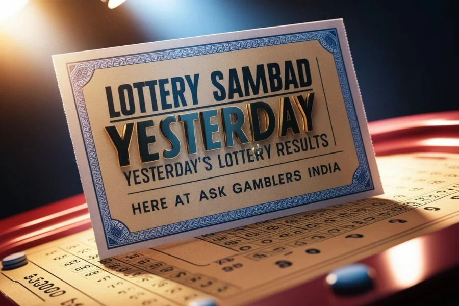 Lottery Sambad Yesterday
